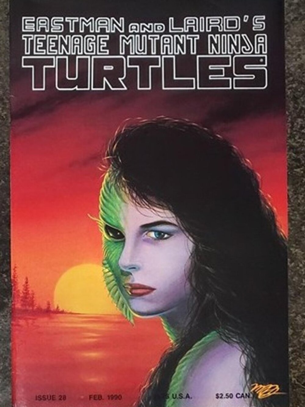 Eastman and Laird's Teenage Mutant Ninja Turtles #28 Mirage Studios TMNT 1990